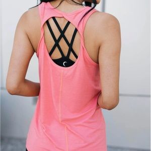 ZYIA Flamingo Twist Tank